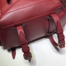 Gucci Red RE(BELLE) Leather Backpack