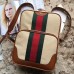 Gucci Beige Vintage Canvas Backpack