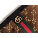 Gucci Brown GG Velvet Portfolio Pouch Bag