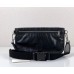 Gucci Medium Messenger Bag In Black Soft Leather