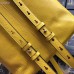 Gucci Backpack In Yellow Soft Leather