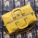 Gucci Backpack In Yellow Soft Leather