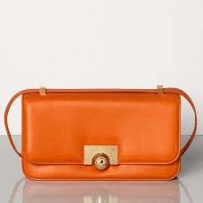 Bottega Veneta BV Classic Bag In Orange French Calfskin