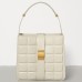 Bottega Veneta Padded Marie Bag In White Paper Calf