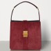 Bottega Veneta Marie Bag In Bordeaux Suede Leather