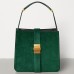 Bottega Veneta Marie Bag In Green Suede Leather