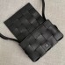 Bottega Veneta Cassette Bag In Black Lambskin