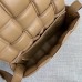 Bottega Veneta Padded Cassette Bag In Caramel Calfskin