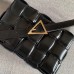 Bottega Veneta Padded Cassette Bag In Black Calfskin