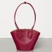 Bottega Veneta Small Basket Tote In Amaranto Calfskin