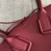 Bottega Veneta Small Basket Tote In Amaranto Calfskin