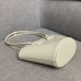 Bottega Veneta Small Basket Tote In White Calfskin