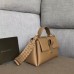 Bottega Veneta Small Piazza Bag In Camel Calfskin