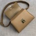 Bottega Veneta Small Piazza Bag In Camel Calfskin