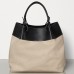 Bottega Veneta Quad Tote In Linen And Calfskin