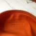 Bottega Veneta Mini BV Jodie Bag In Orange Woven Leather