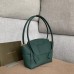 Bottega Veneta Small Arco 33 Bag In Green Grained Calfskin