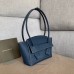 Bottega Veneta Arco 33 Bag In Blue Grainy Calfskin