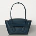 Bottega Veneta Arco 33 Bag In Blue Grainy Calfskin