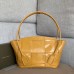 Bottega Veneta Medium Arco Slouch Bag In Ocra Paper Calfskin