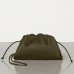 Bottega Veneta The Pouch 20 Clutch In Mustard Calfskin