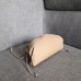 Bottega Veneta The Pouch 20 Clutch In Nude Calfskin