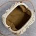 Bottega Veneta The Pouch 20 Clutch In Beige Craquele Leather