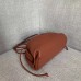 Bottega Veneta The Pouch 20 Clutch In Rust Calfskin