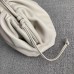 Bottega Veneta The Pouch 20 Clutch In White Calfskin