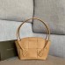 Bottega Veneta Small Arco 33 Bag In Caramel Grained Calfskin