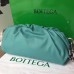Bottega Veneta The Chain Pouch In Green Water Calfskin