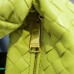 Bottega Veneta Mini BV Jodie Bag In Kiwi Woven Leather