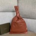 Bottega Veneta BV Twist Bag In Rust Calfskin