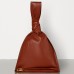 Bottega Veneta BV Twist Bag In Rust Calfskin