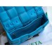 Bottega Veneta Chain Cassette Bag In Blue Calfskin