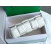 Bottega Veneta Chain Cassette Bag In White Calfskin