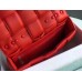 Bottega Veneta Chain Cassette Bag In Red Calfskin