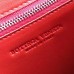 Bottega Veneta Chain Cassette Bag In Red Calfskin