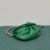 Bottega Veneta The Chain Pouch Belt Bag In Green Nappa