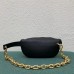 Bottega Veneta The Chain Pouch Belt Bag In Black Nappa