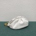 Bottega Veneta The Chain Pouch Belt Bag In White Nappa