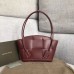 Bottega Veneta Arco 33 Intrecciato Bag In Bordeaux Calfskin