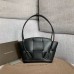 Bottega Veneta Arco 33 Intrecciato Bag In Black Calfskin