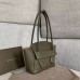 Bottega Veneta Arco 33 Bag In Khaki Grainy Calfskin