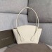 Bottega Veneta Arco 33 Bag In White Grainy Calfskin