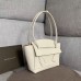 Bottega Veneta Arco 33 Bag In White Grainy Calfskin