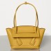 Bottega Veneta Arco 33 Bag In Yellow Grainy Calfskin