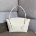 Bottega Veneta Arco 48 Bag In White French Calf