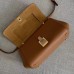 Bottega Veneta Small BV Angle Bag In Brown Palmellato