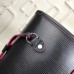 Louis Vuitton Neverfull MM Bag In Noir Epi Leather M54185